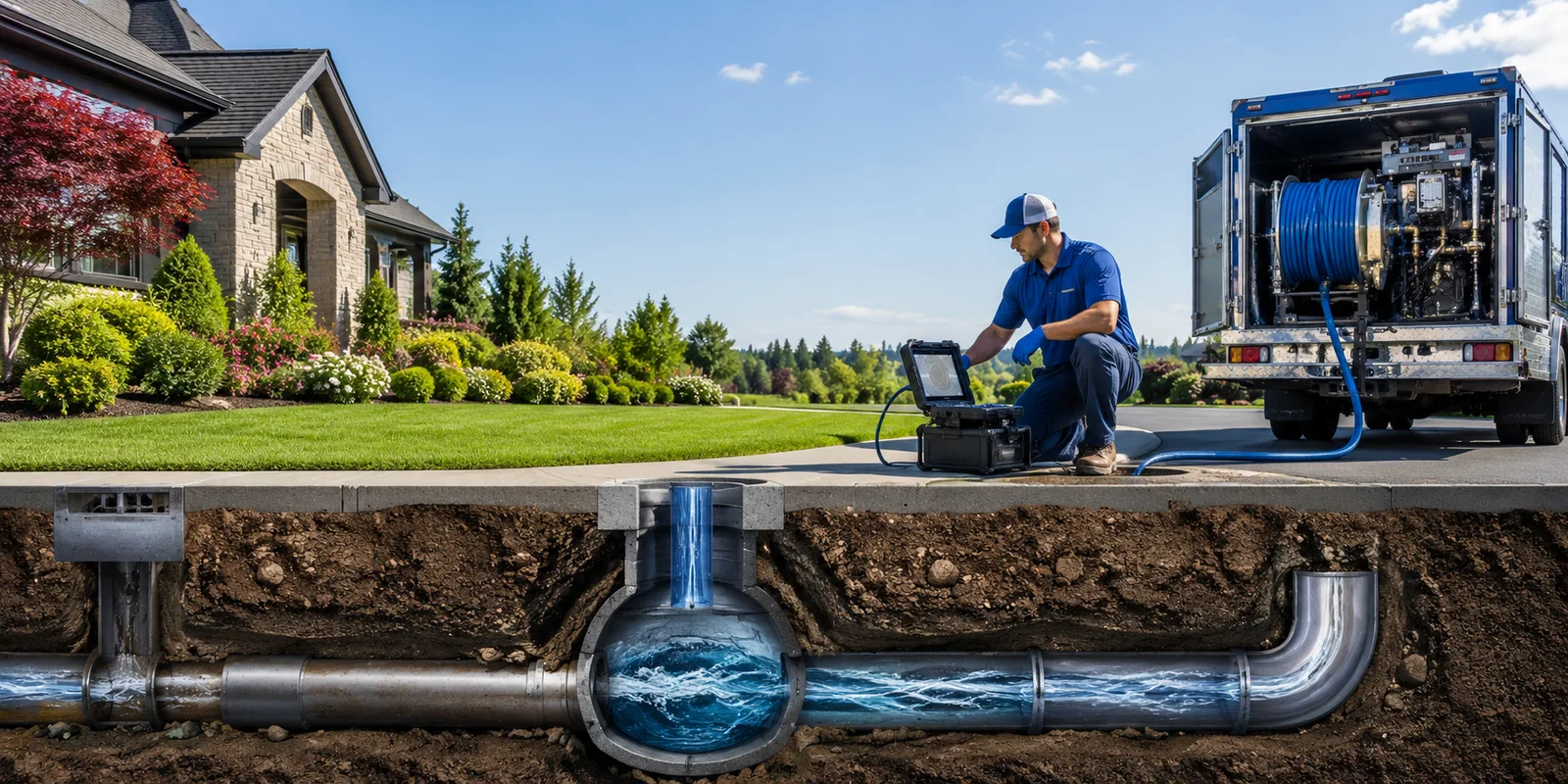 Drainage restoration information for Wellersburg, PA